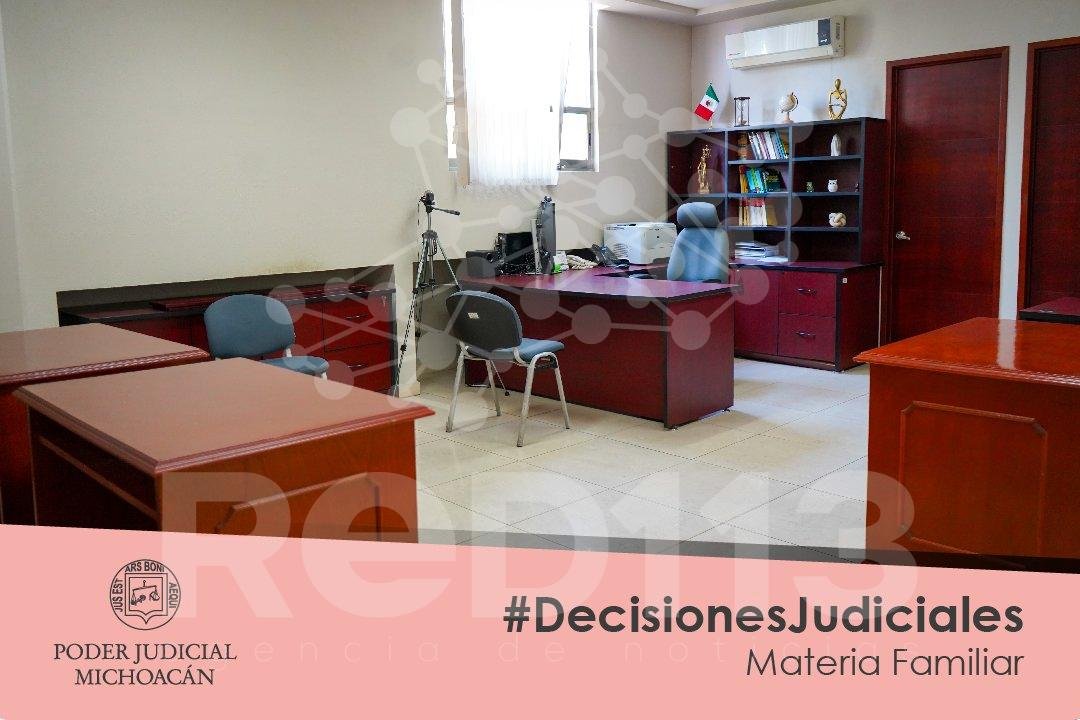 Jueza familiar de Uruapan adapta la realización de una audiencia para garantizar el acceso a la justicia