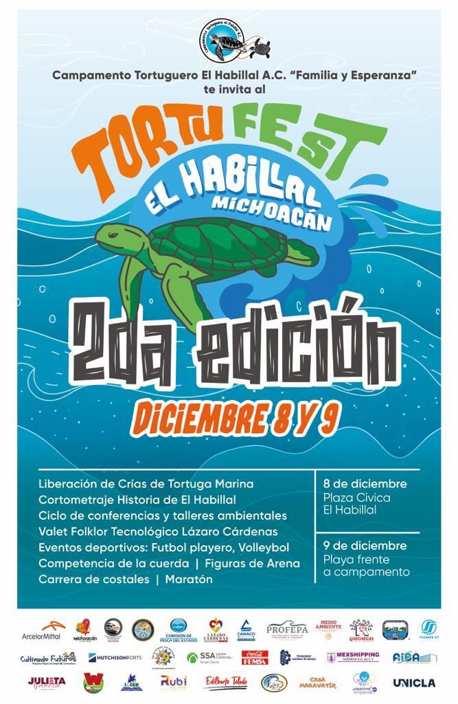 Compesca invita al segundo Tortufest en El Habillal, en LC