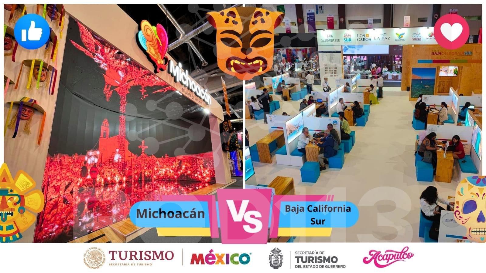 Vota por Michoacán, como el mejor estand del Tianguis Turístico de Acapulco