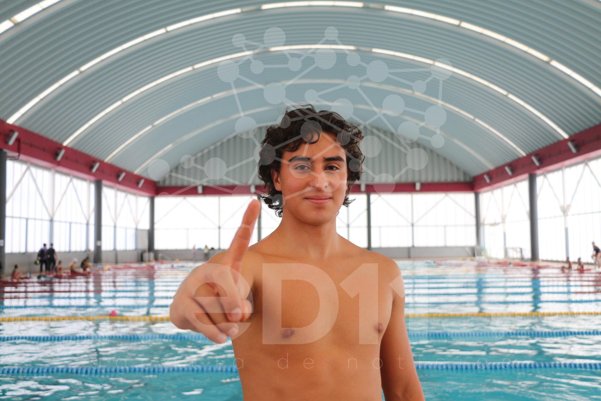  El nadador michoacano Sergio Herrera va con todo para competir este 2024 