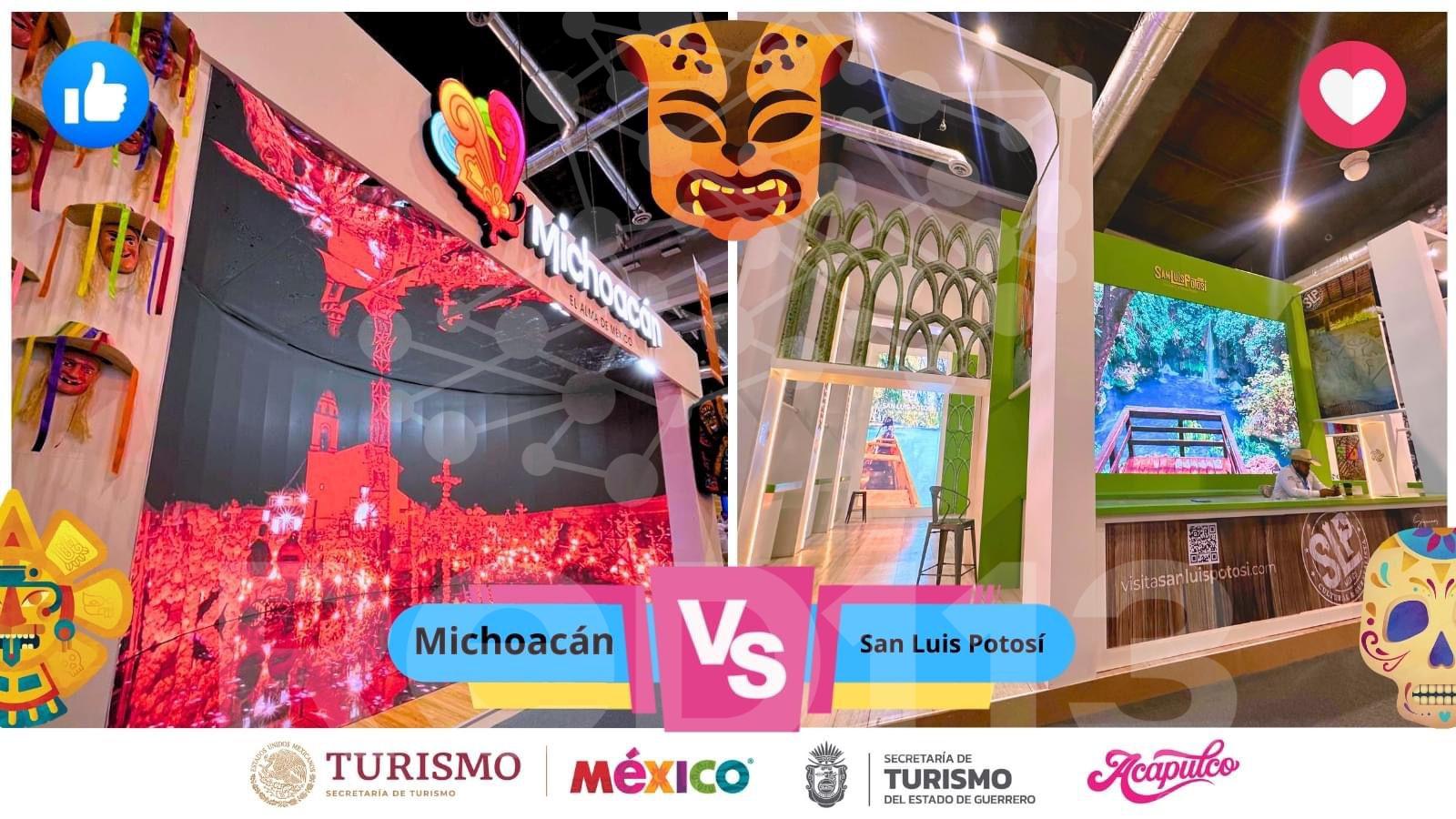 Michoacán compite a mejor estand del Tianguis Turístico; súmate y vota