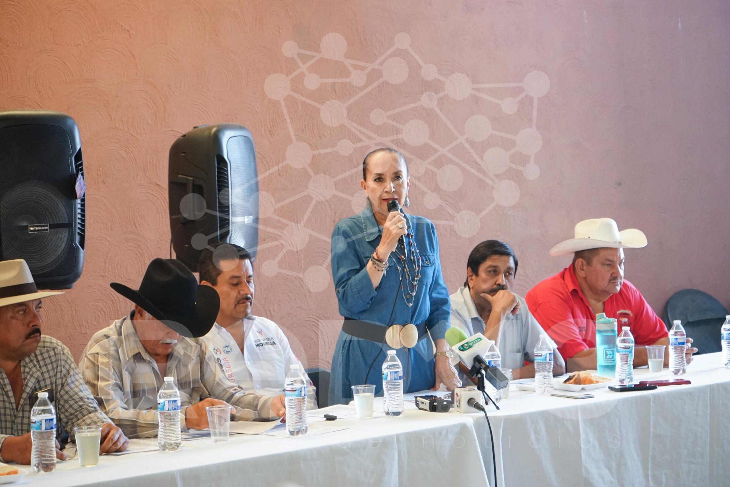 Ganaderos michoacanos reconocen compromiso de Julieta Gallardo con el sector