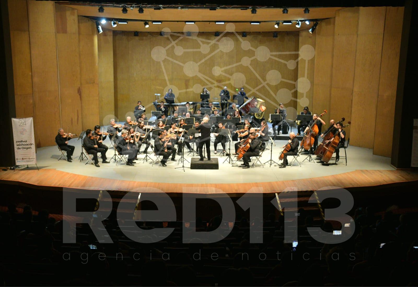 Gran concierto didáctico para las niñeces se vivió en el Festival Michoacán de Origen