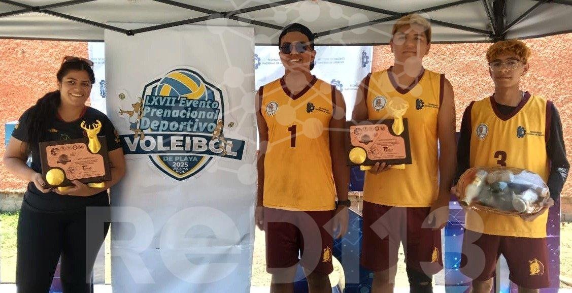 Ponys de Morelia, ganó el torneo de volibol de playa