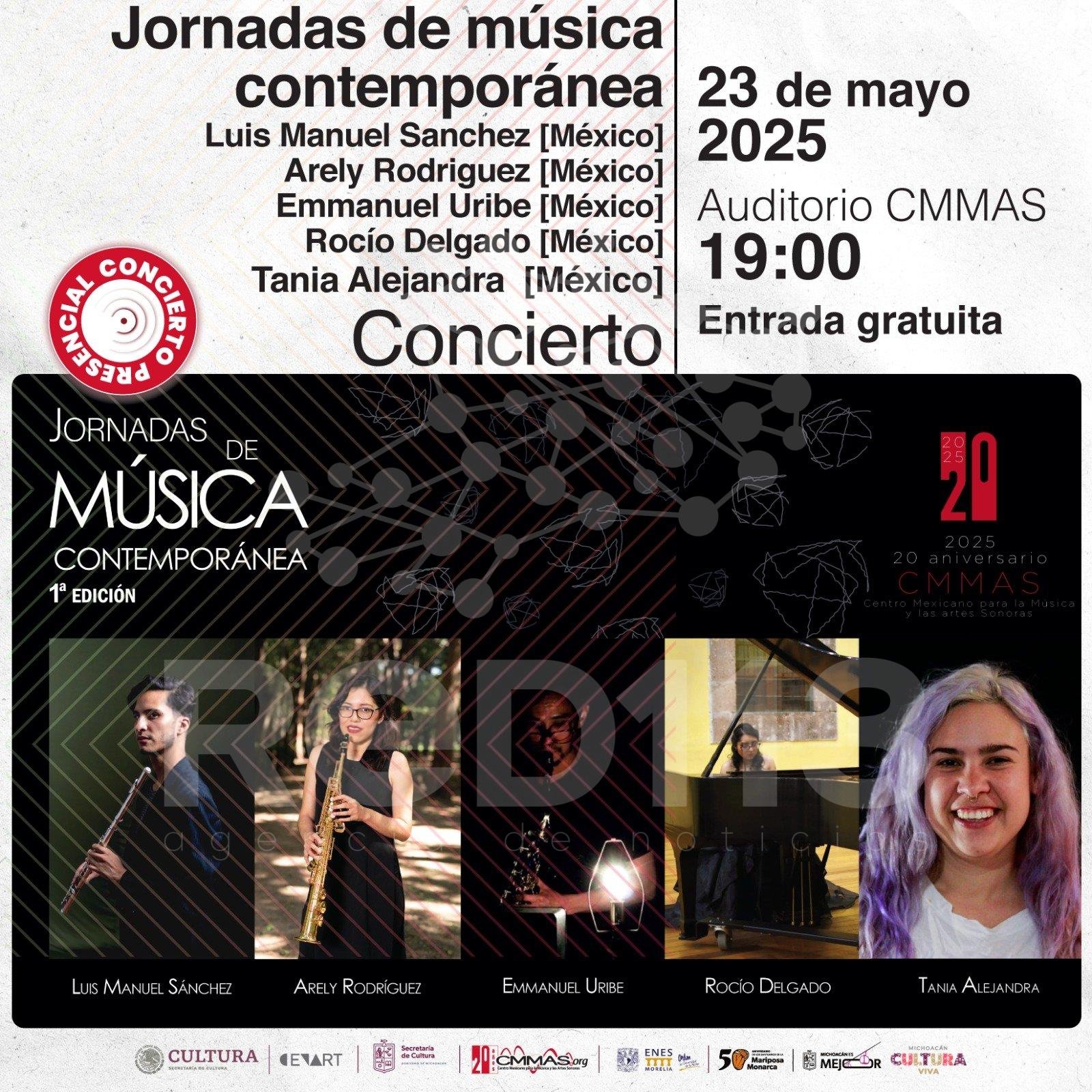 CMMAS presenta la Primera Jornada de Música Contemporánea