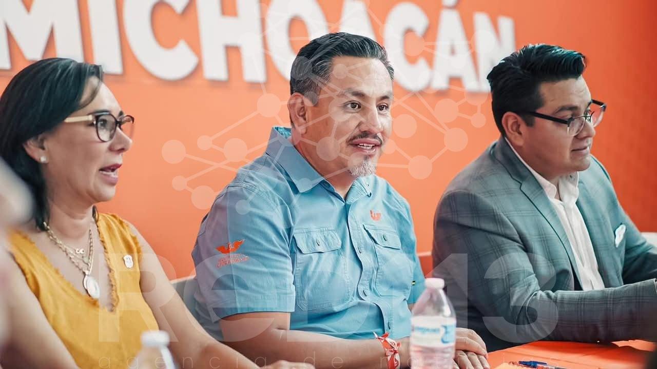 Fuerza Naranja avanza con paso firme en Morelia: Víctor Manríquez