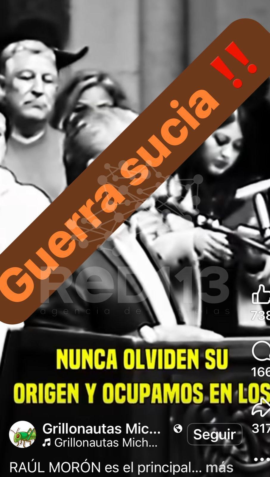 Al igual que contra AMLO, desatan guerra sucia contra Morón