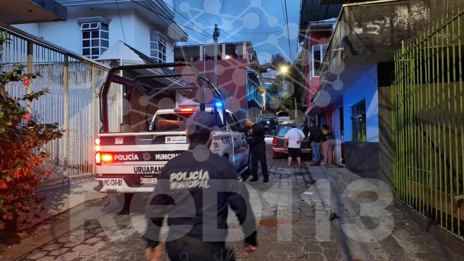 A balazos matan a un hombre en la colonia La Tamacua de Uruapan