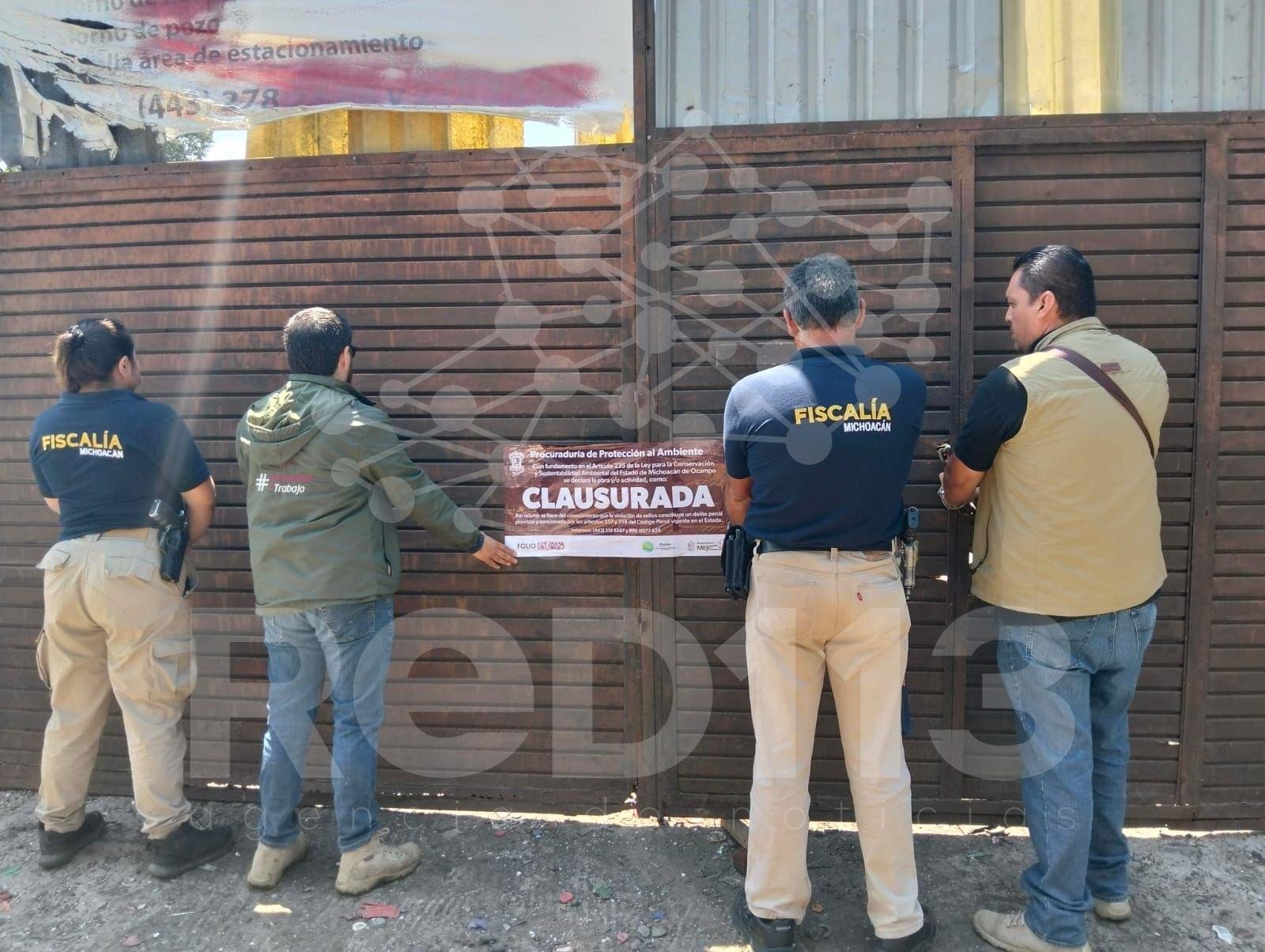 Participa FGE en inspección a recicladora de PET en Morelia por carecer de permisos ambientales