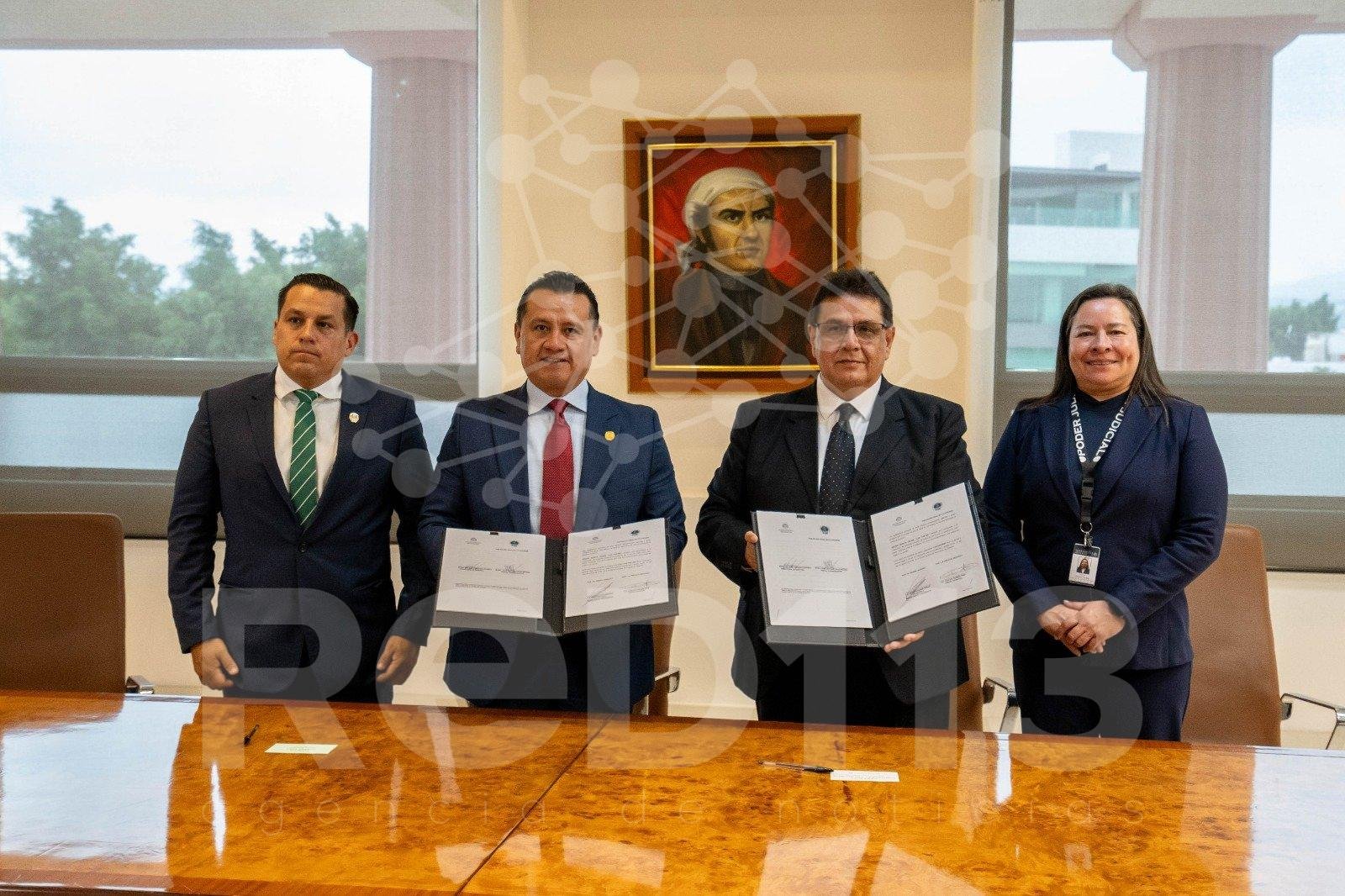 Poder Judicial de Michoacán y Fiscalía General del Estado firman convenio para ampliar interconexión y agilizar gestiones de asuntos penales