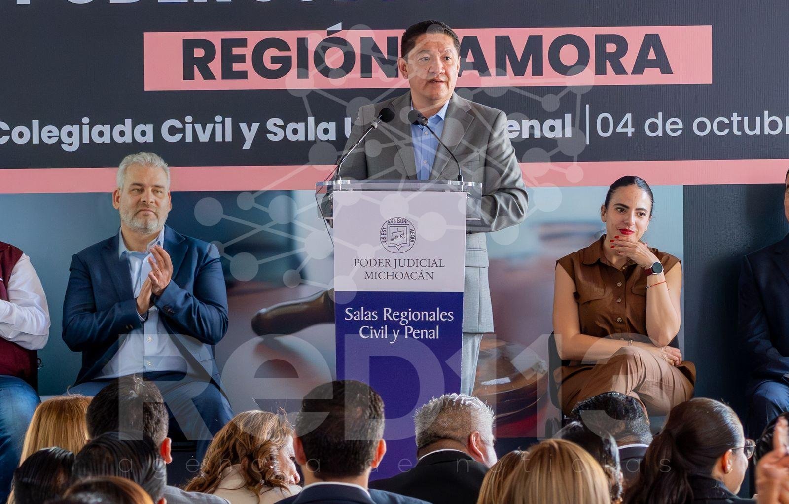 En 2026 se retomará la construcción de la Ciudad Judicial de Zamora: Hugo Gama