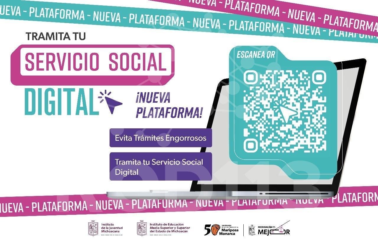 Disponible Plataforma de Servicio Social Digital para jóvenes del estado: Ijumich