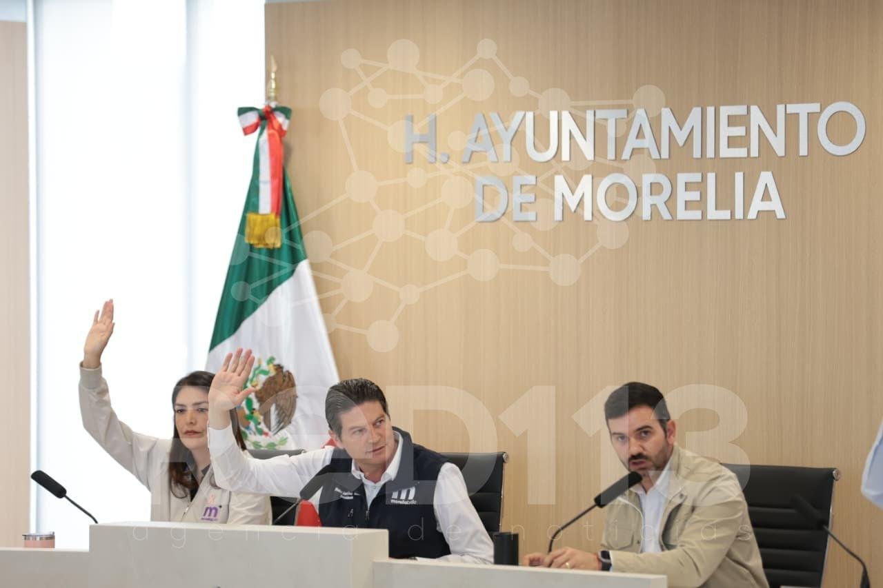 Gobierno de Morelia aprueba recursos para obras y acciones