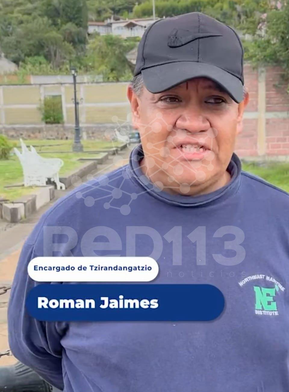 Atiende Gobierno de Quiroga solicitud de vecinos de Tzirandangatzio con acciones de limpieza, bacheo e iluminación
