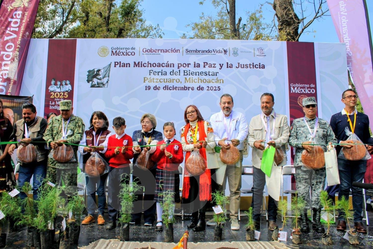 Más de 6 mil familias recibieron apoyos de Sembrando Vida en Pátzcuaro: Secma