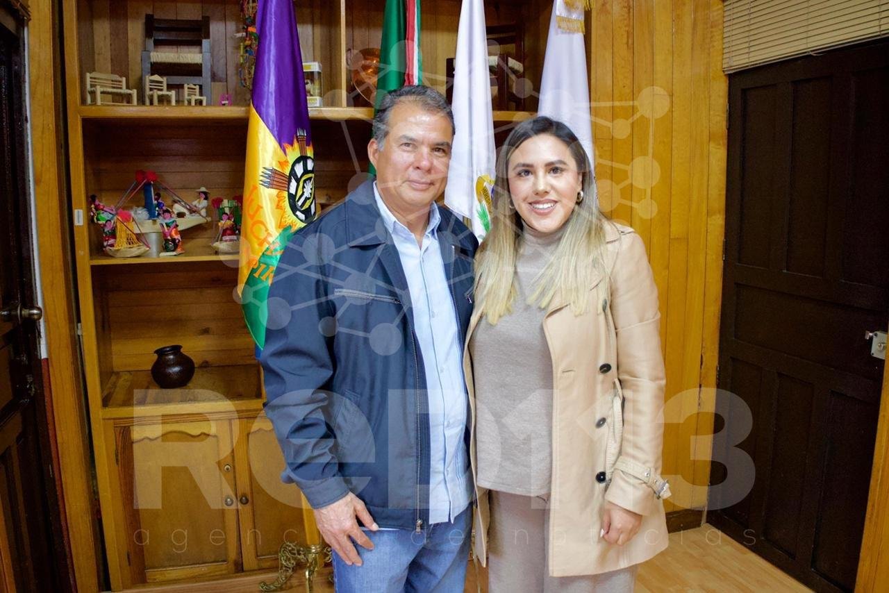 Dayana Pérez Mendoza fortalece el diálogo con autoridades de Zirahuén