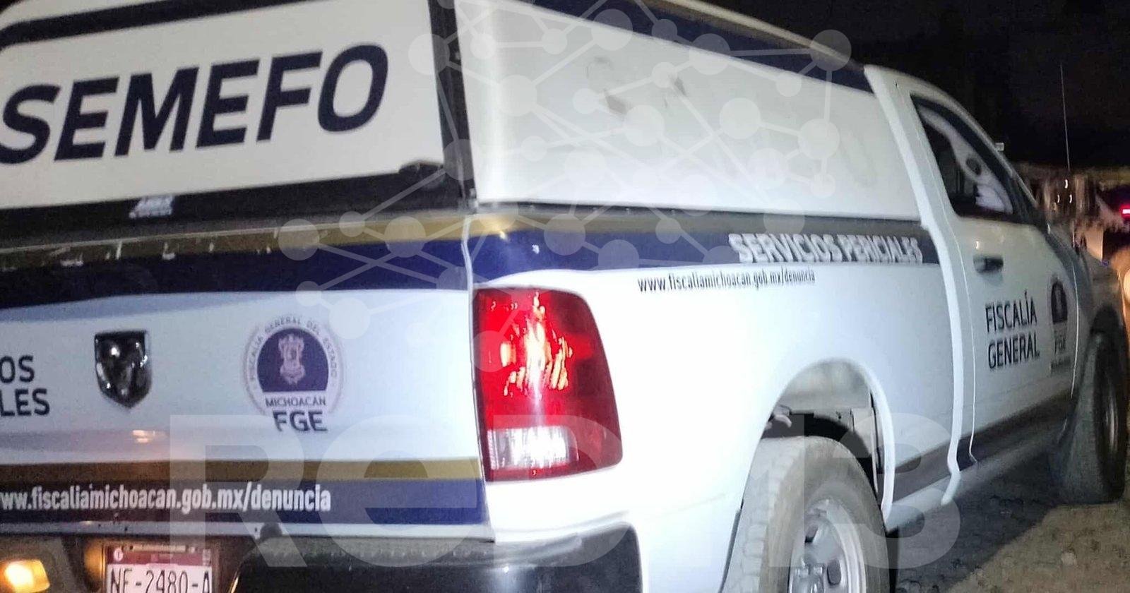 Investigan muerte de hombre encontrado entre brasas de una fogata en la población de Loma Caliente, Morelia