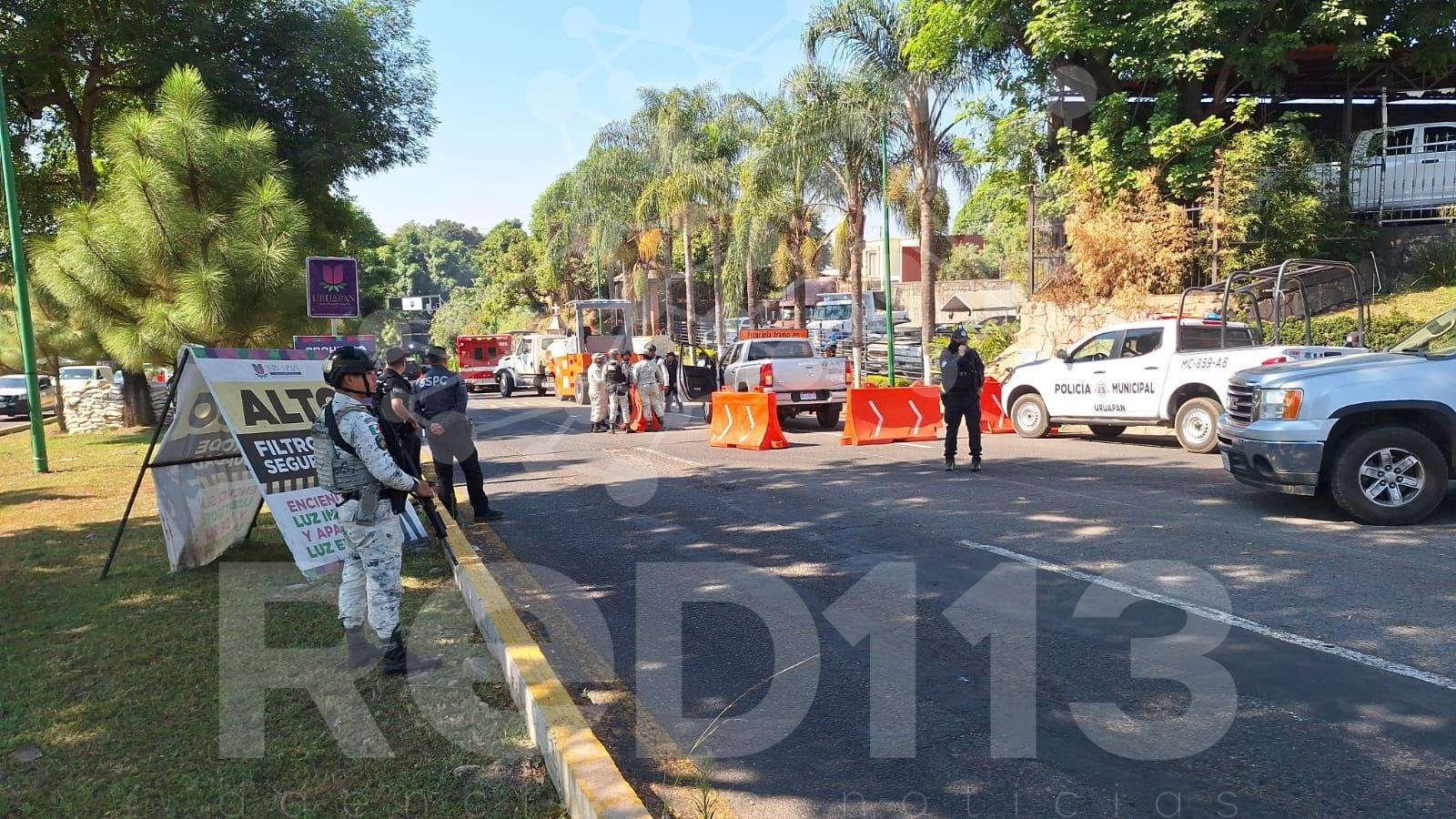 Criminales balean a automovilista en aparente intento de asalto, en Uruapan