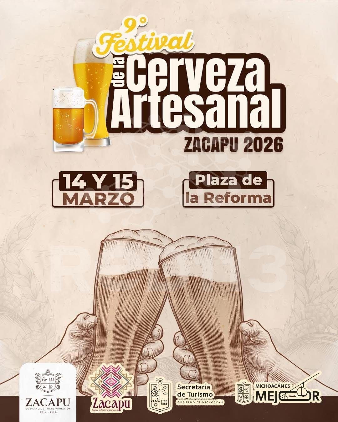 Mónica Valdez Pulido invita al Noveno Festival de la Cerveza Artesanal en Zacapu