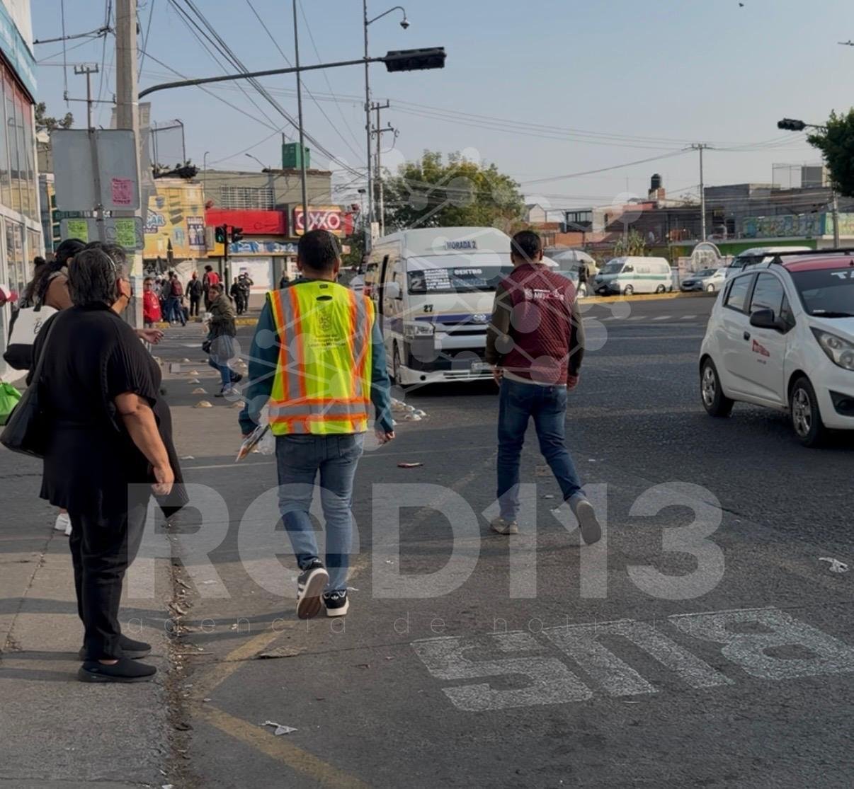 ITransporte despliega operativo de revisión preventiva en zona del Monumento