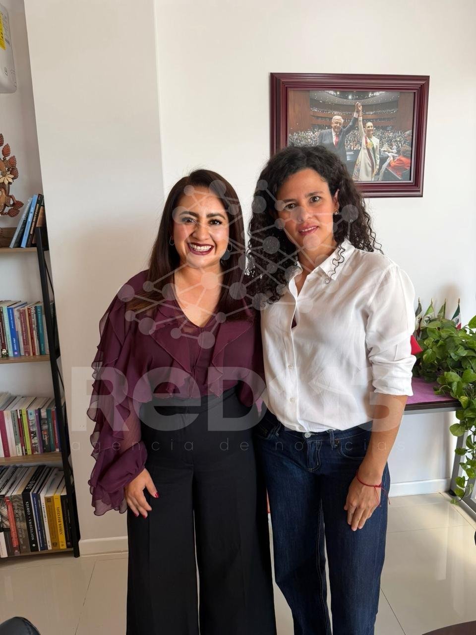 Gladyz Butanda aprieta en el nacional; se reúne con Luisa Alcalde