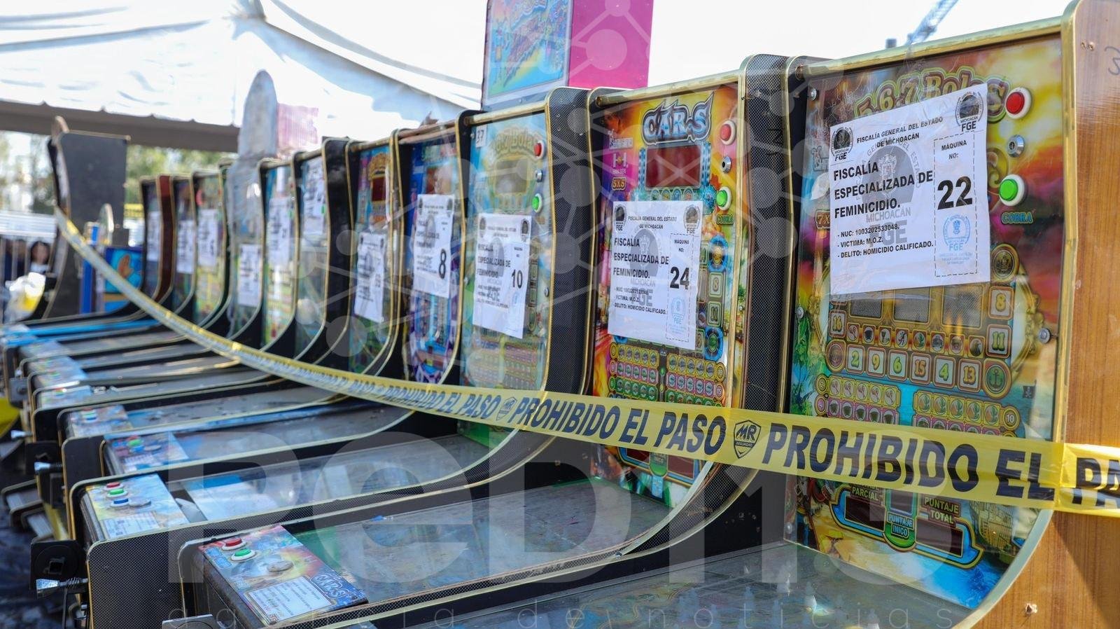 Máquinas tragamonedas, riesgo para la seguridad y economía de las familias michoacanas