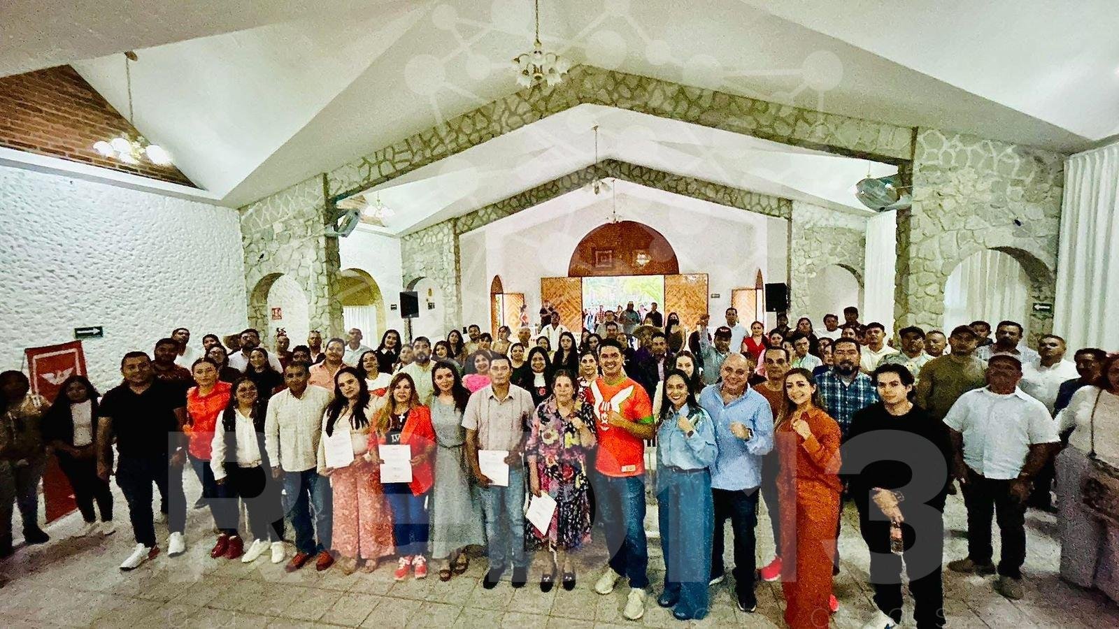 Movimiento Ciudadano se fortalece desde el territorio: Grecia Aguilar Mercado, en asamblea distrital en Zitácuaro