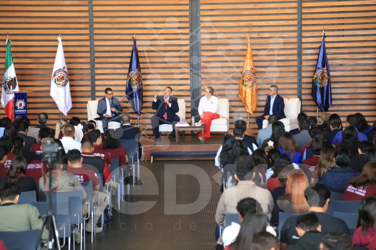 Participa FGE en las Jornadas Nicolaitas por la Seguridad y Procuración de Justicia