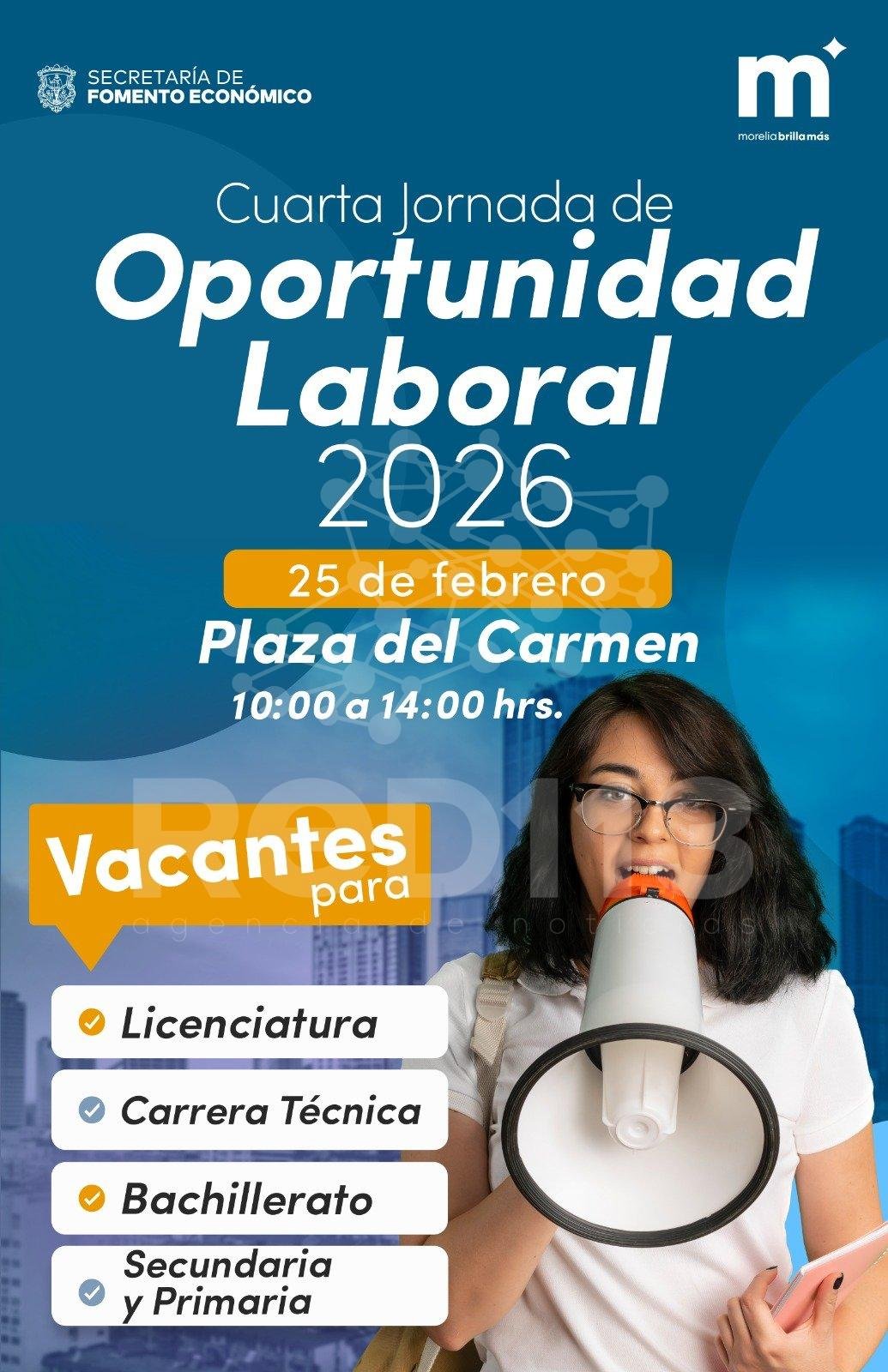 Gobierno de Morelia invita a conocer oportunidades de trabajo para la ciudadanía