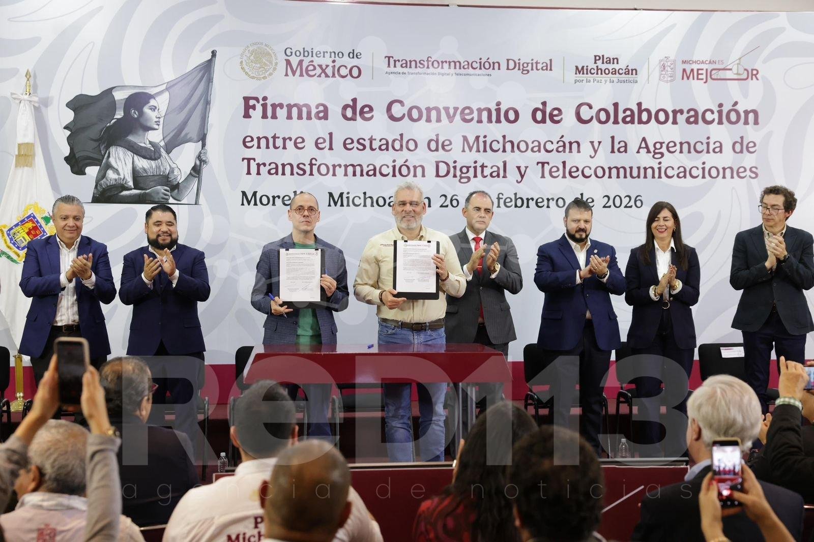 Bedolla y federación refuerzan digitalización para agilizar trámites