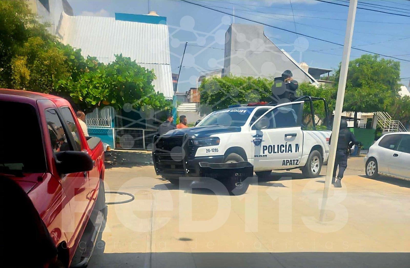 Explosión de tanque de gas deja a trabajador lesionado en Apatzingán