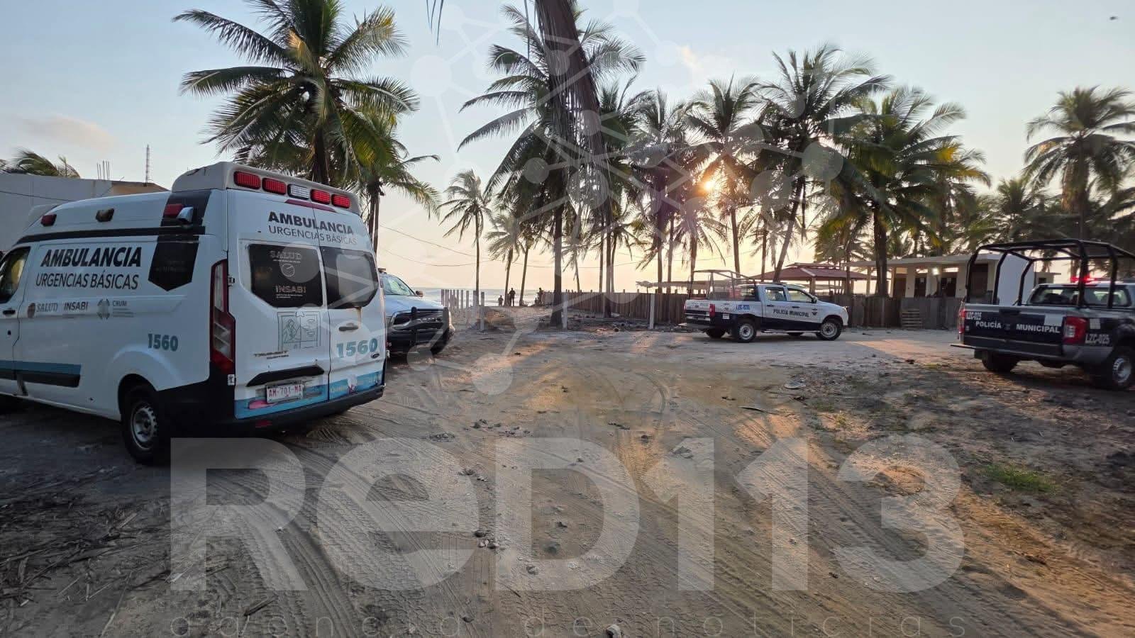Mar arroja cadáver putrefacto en playa de Coahuayana