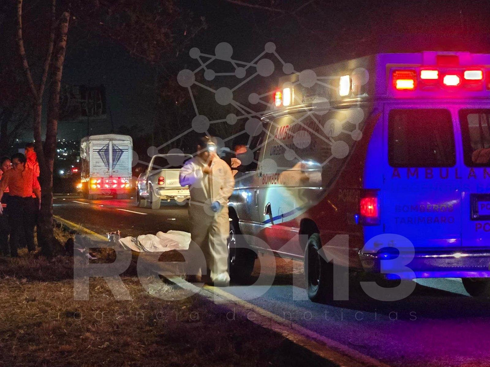 Se registran dos accidentes en la Morelia-Salamanca; muere motociclista y ocurre choque entre dos vehículos