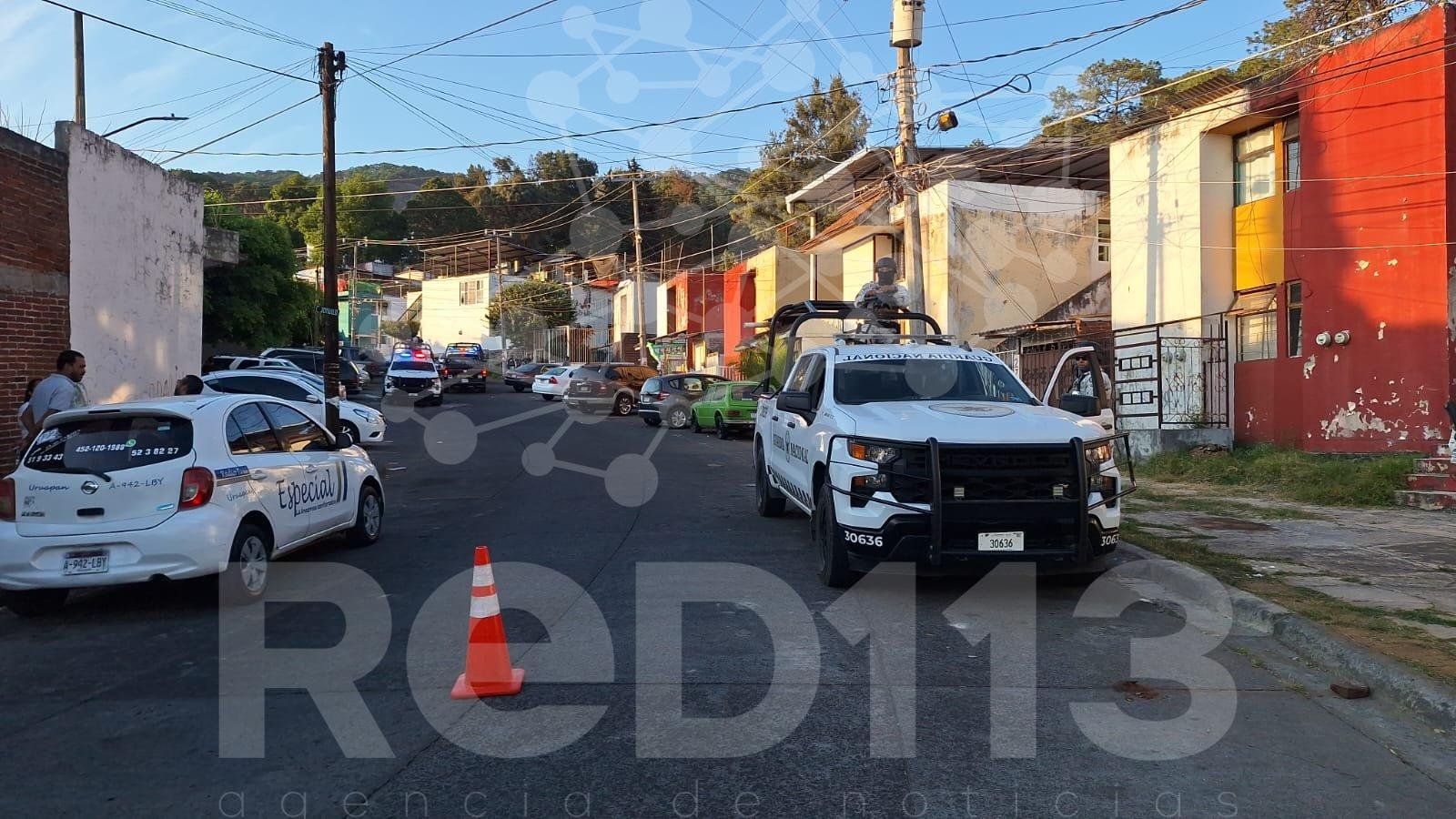 Gravemente lesionado hombre que fue baleado, en el Infonavit Balcones de Uruapan