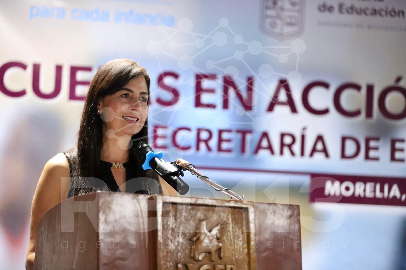 Este lunes inicia el registro para la Beca Rita Cetina en primaria: Gabriela Molina