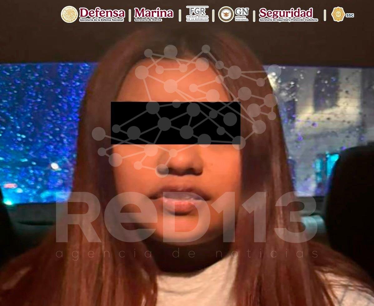 EN UNA OPERACIÓN COORDINADA EN LA CIUDAD DE MÉXICO, DETIENEN A UNA MUJER INTEGRANTE DE UN GRUPO DELICTIVO TRANSNACIONAL