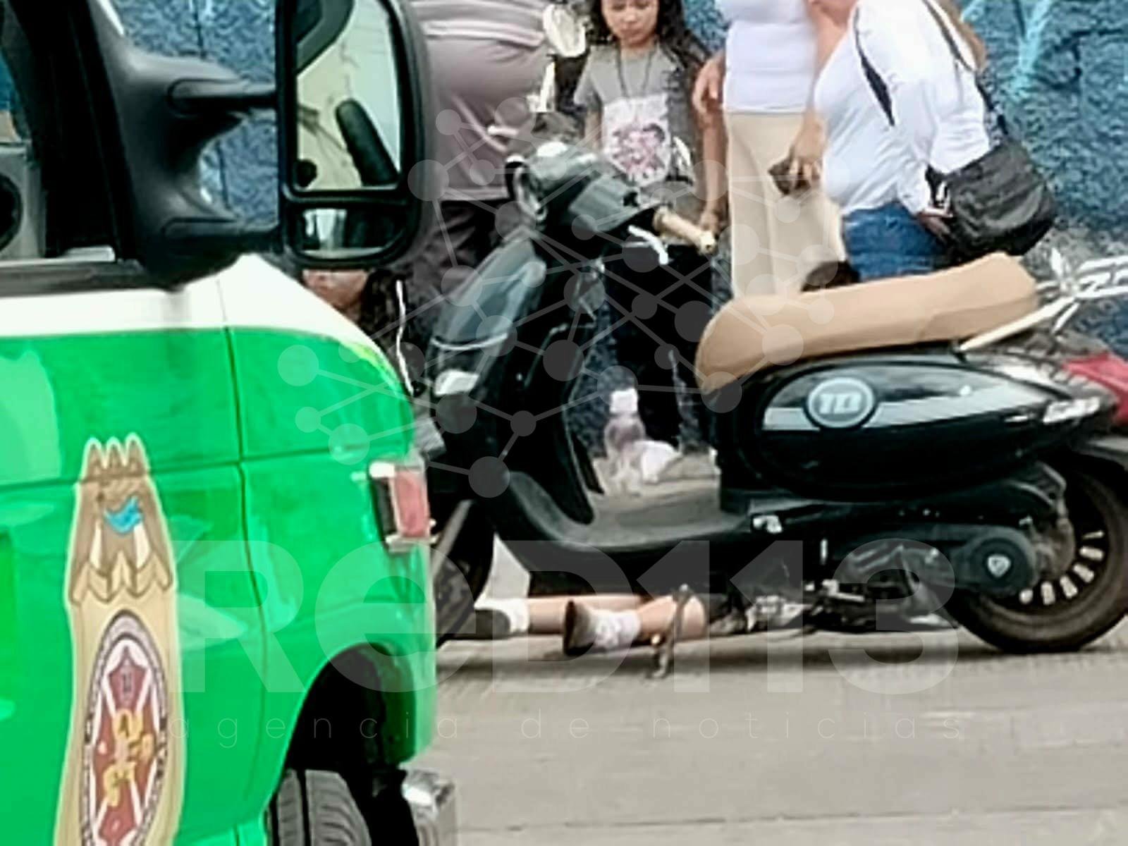 Dos adolescentes heridas al derrapar su motocicleta en Zamora