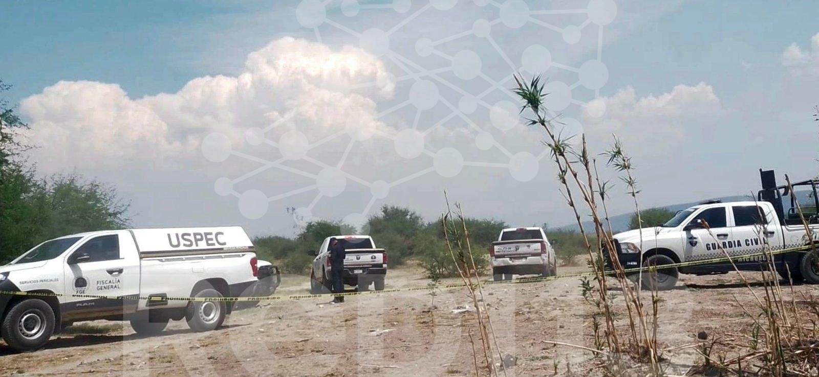 Hallan a motociclista calcinado en el municipio de Cuitzeo