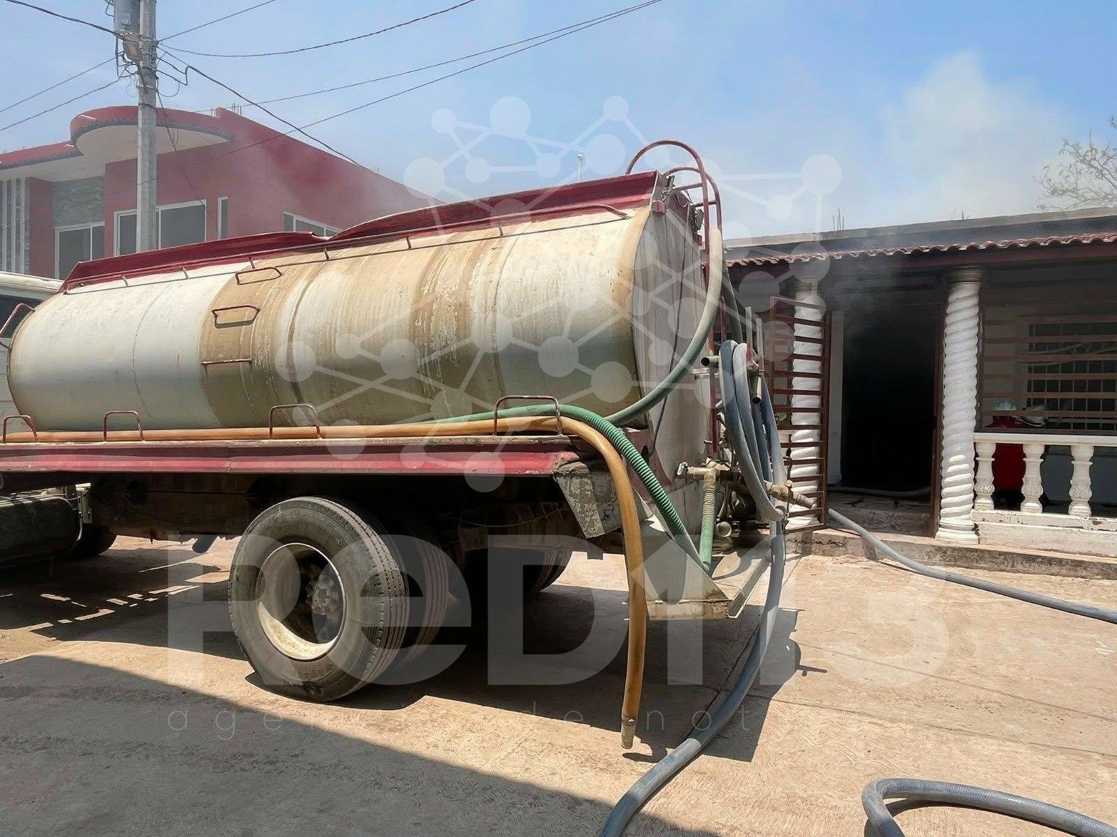 Arde domicilio en Huetamo