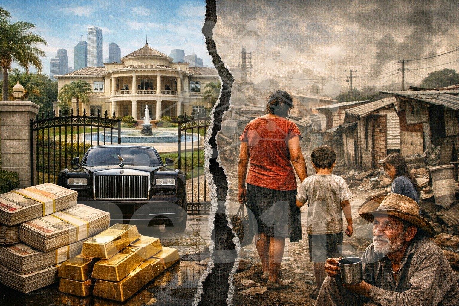 México: riqueza extrema frente a pobreza persistente, el dilema fiscal que divide al país