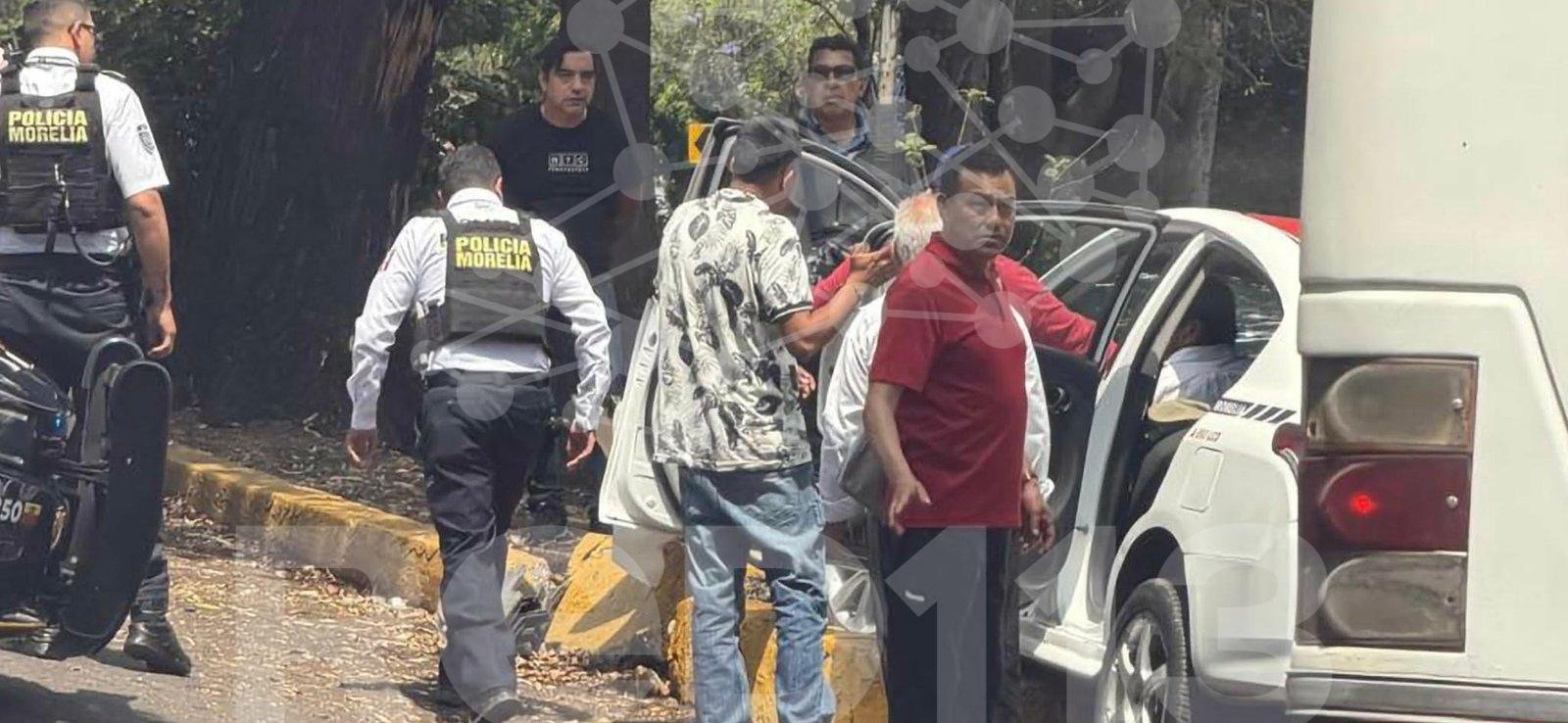 Se registran dos choques vehiculares en diferentes puntos de Morelia