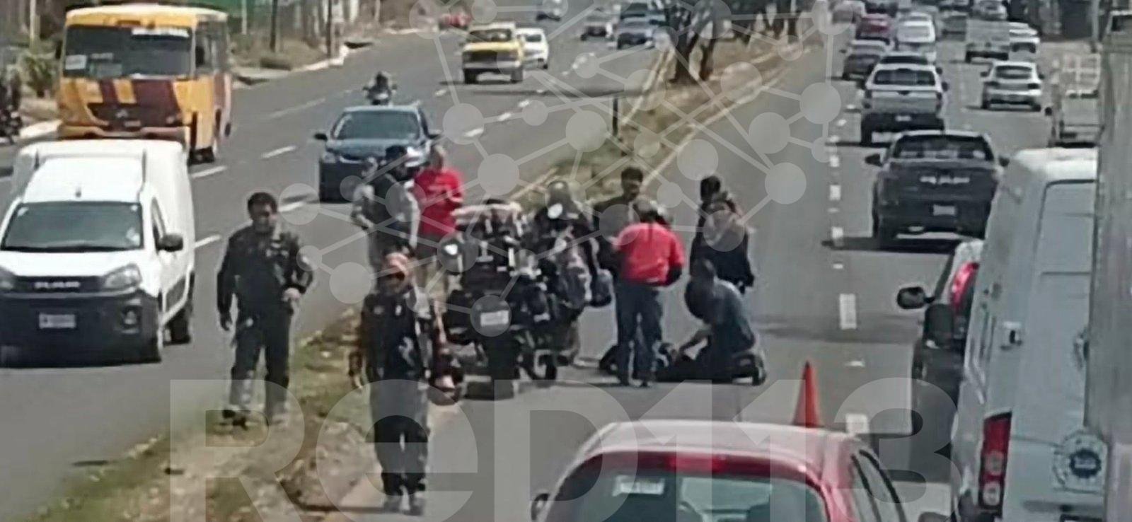 Tres accidentes de moto y un incendio movilizan a cuerpos de emergencia en Morelia