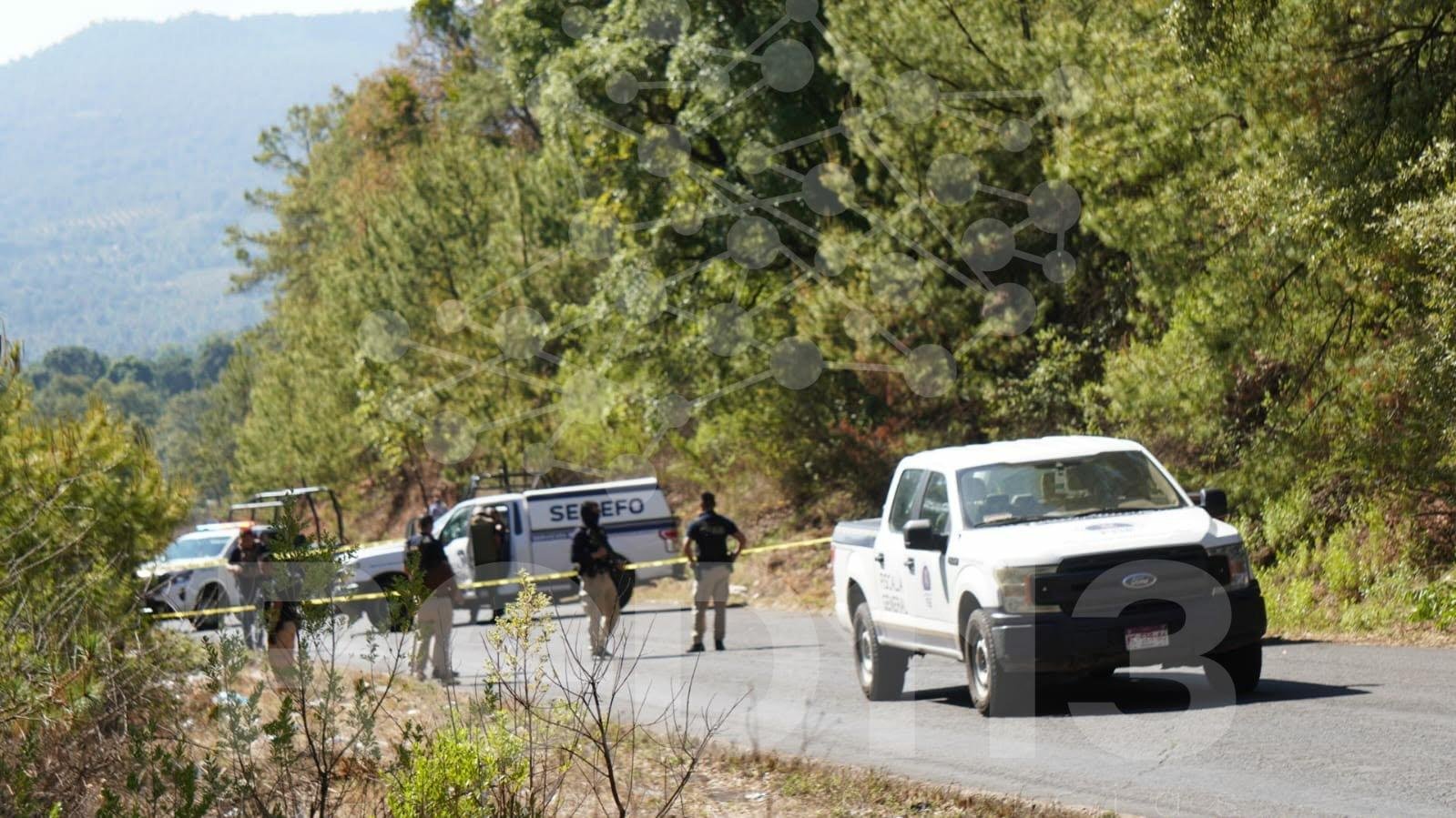 Ejecutan a dos jornaleros en carretera de Tangancícuaro