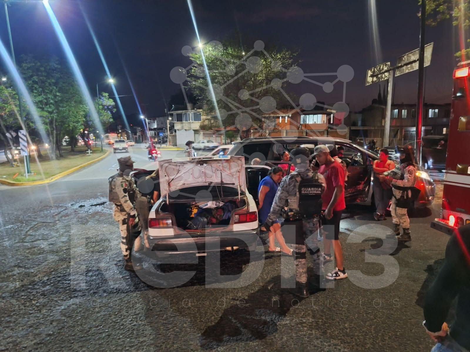 Al menos 5 lesionados, saldo preliminar de choque en el entronque de La Cofradía