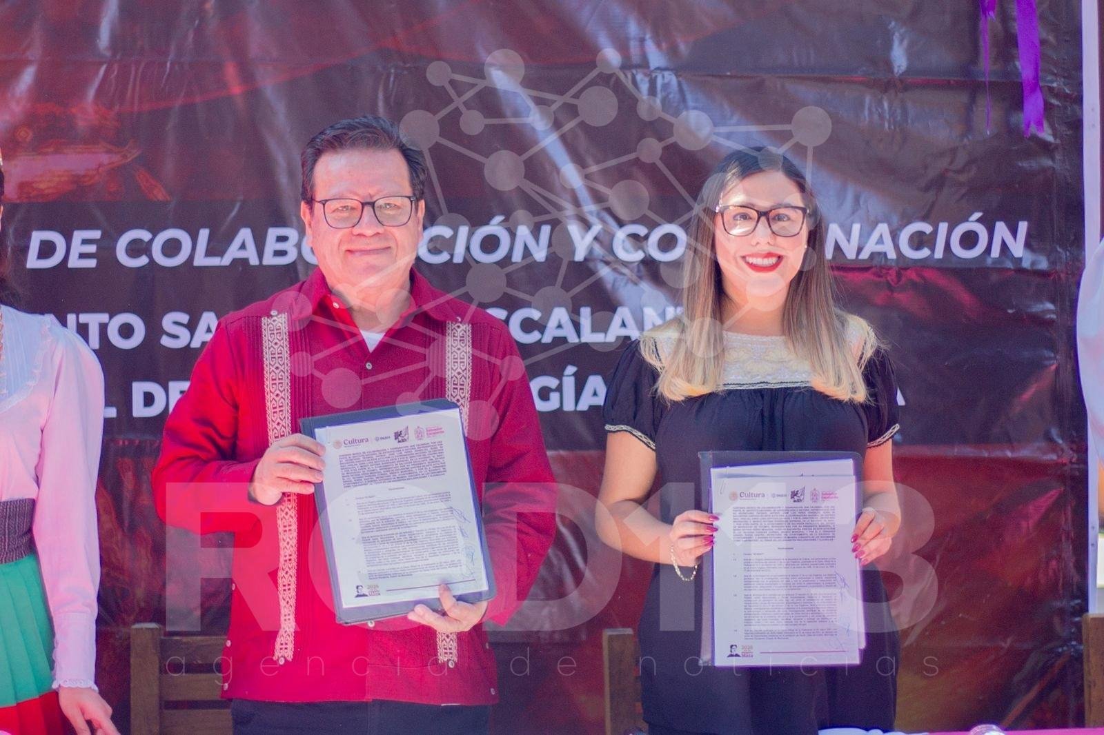 Salvador Escalante y el INAH firman convenio de colaboración para la preservación del patrimonio: Dayana Pérez