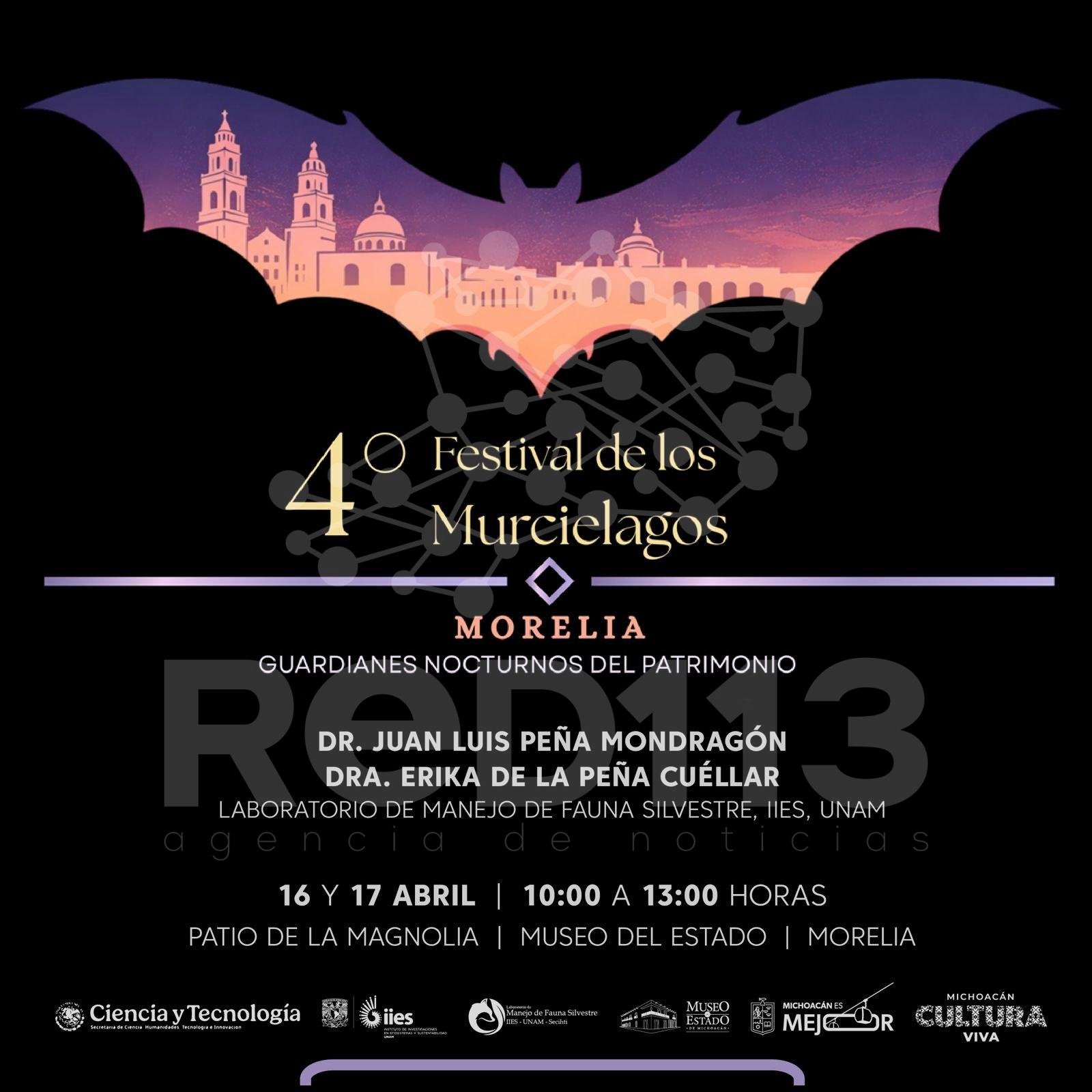 Llega el segundo Festival de los Murciélagos al Museo del Estado: Secum