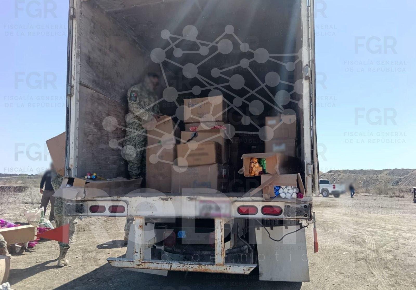 FGR DESTRUYE MÁS DE CINCO TONELADAS DE PIROTECNIA