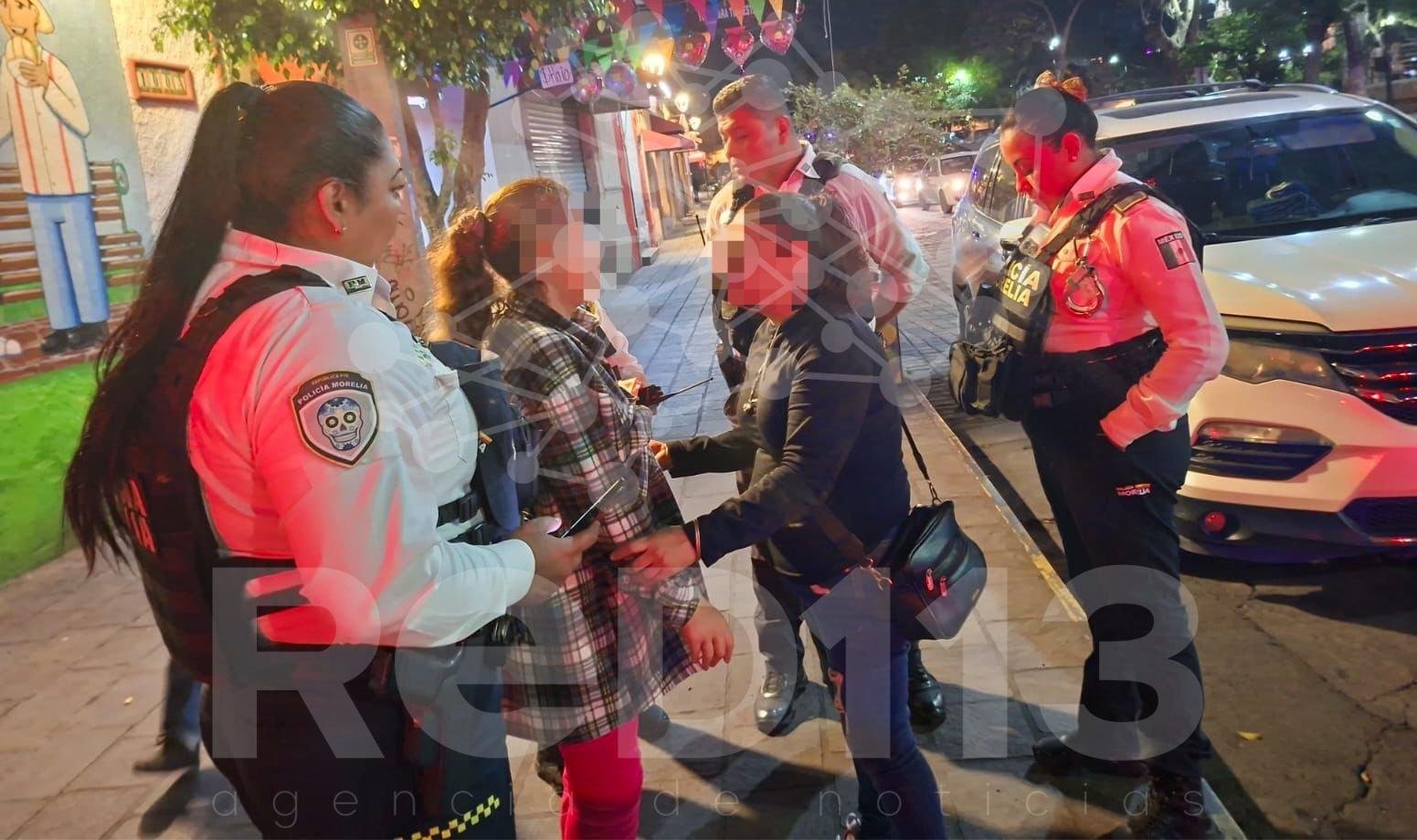 Policía Morelia localiza a mujer extraviada