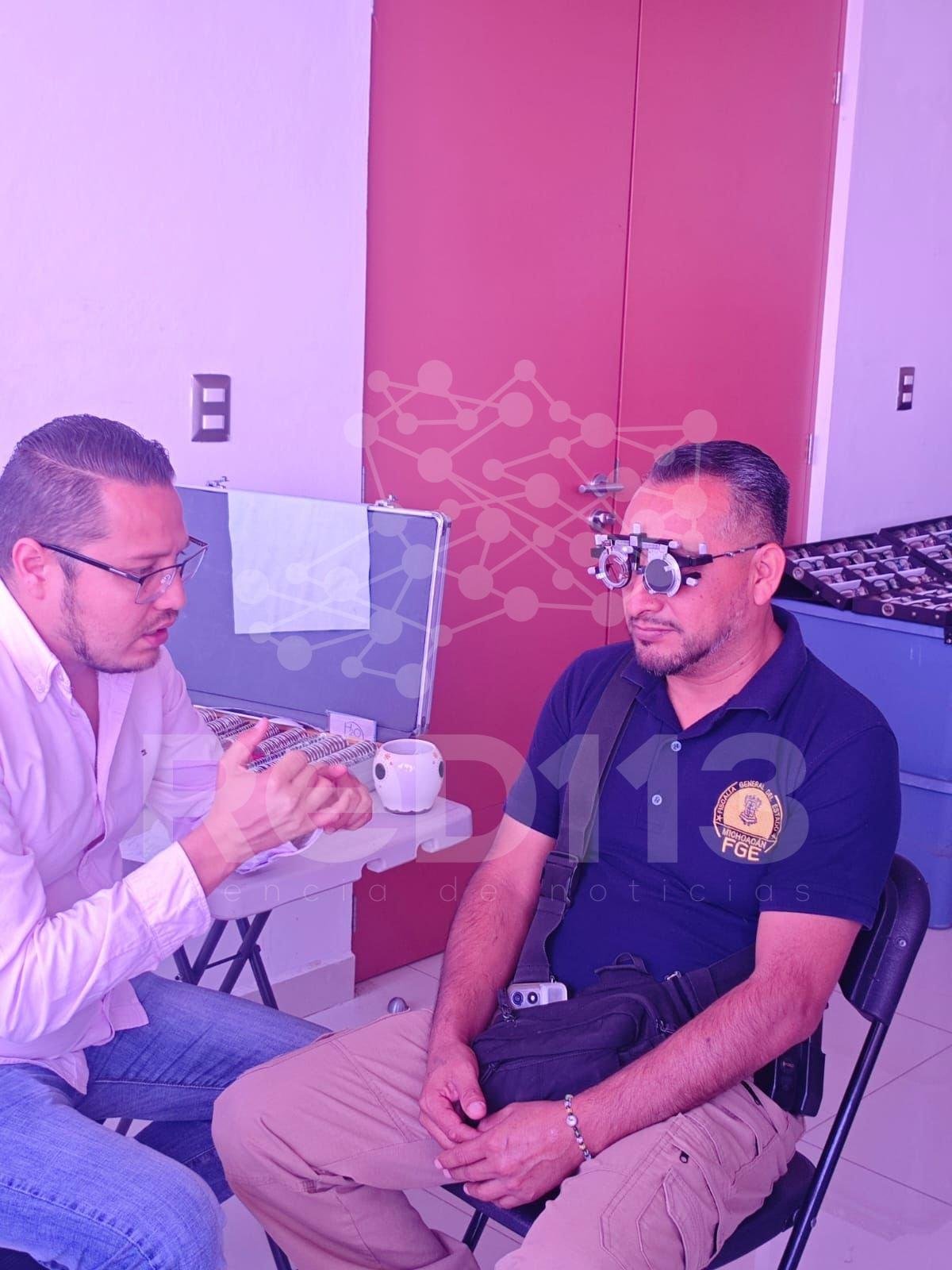 Acerca FGE servicios de salud a personal de la Fiscalía Regional de Zamora