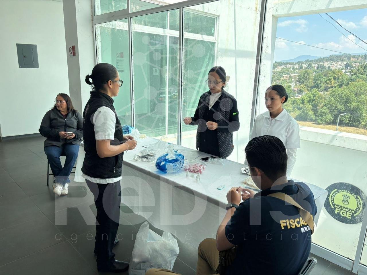 Promueve Carlos Torres Piña jornada de salud y prevención en la Fiscalía Regional de Zitácuaro